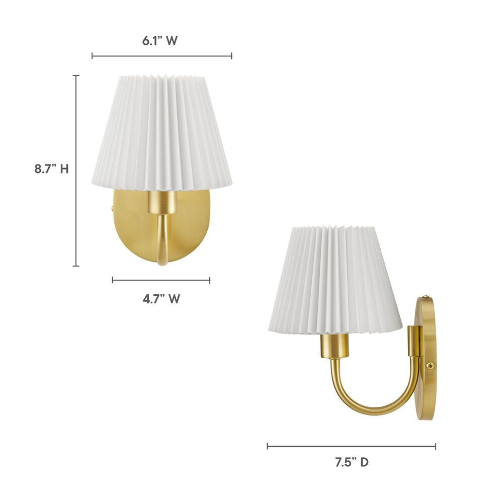 EEI-6872 Wave Wall Sconce by Modway