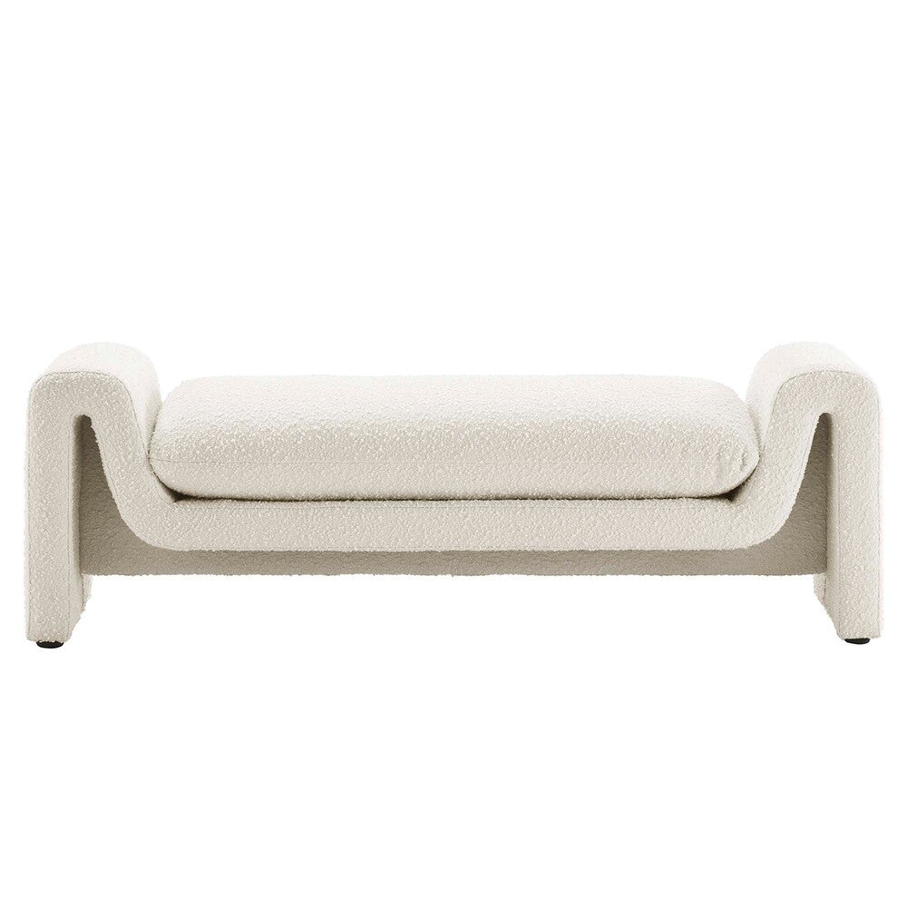 EEI-6379 Waverly Boucle Fabric Bench by Modway