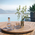 EEI-6118 Wellspring 5-Piece Outdoor Patio Teak Wood Dining Set by Modway
