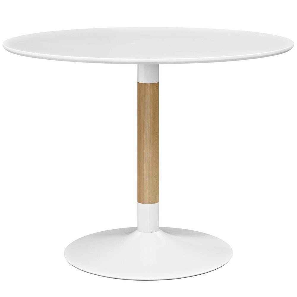 EEI-2666-WHI-SET Whirl Round Dining Table by Modway