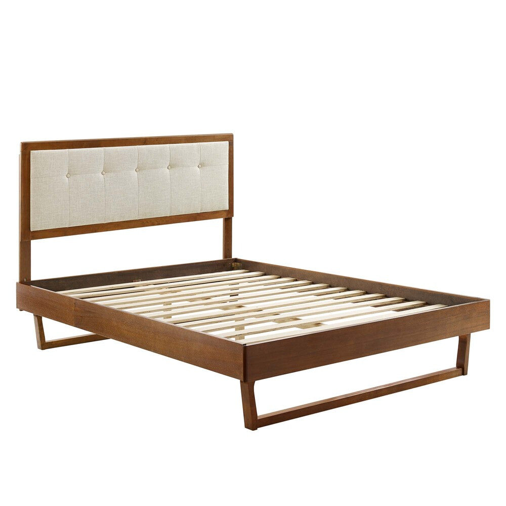 Modway Willow Wood Full Platform Bed With Angular Frame by Modway-MOD-6634