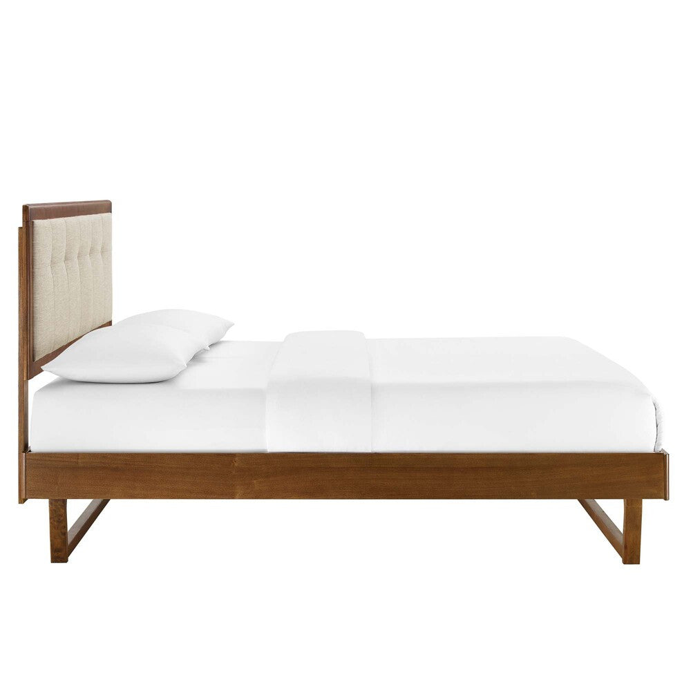 Modway Willow Wood Full Platform Bed With Angular Frame by Modway-MOD-6634