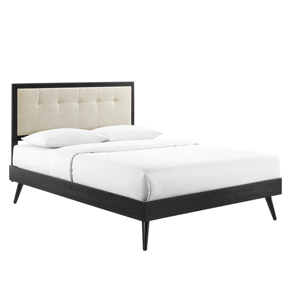 Modway Willow Wood King Platform Bed With Splayed Legs by Modway-MOD-6638