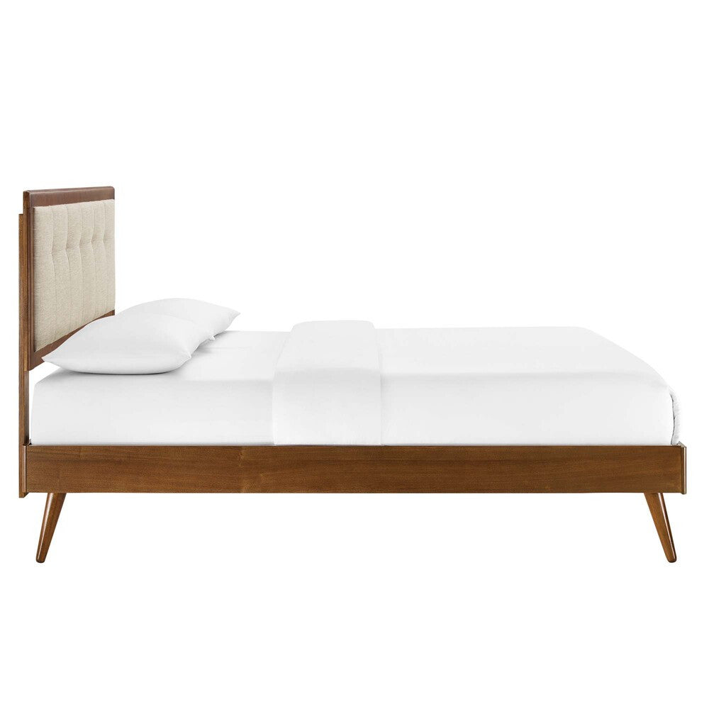 Modway Willow Wood King Platform Bed With Splayed Legs by Modway-MOD-6638
