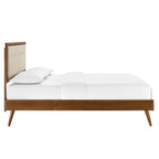 Modway Willow Wood King Platform Bed With Splayed Legs by Modway-MOD-6638