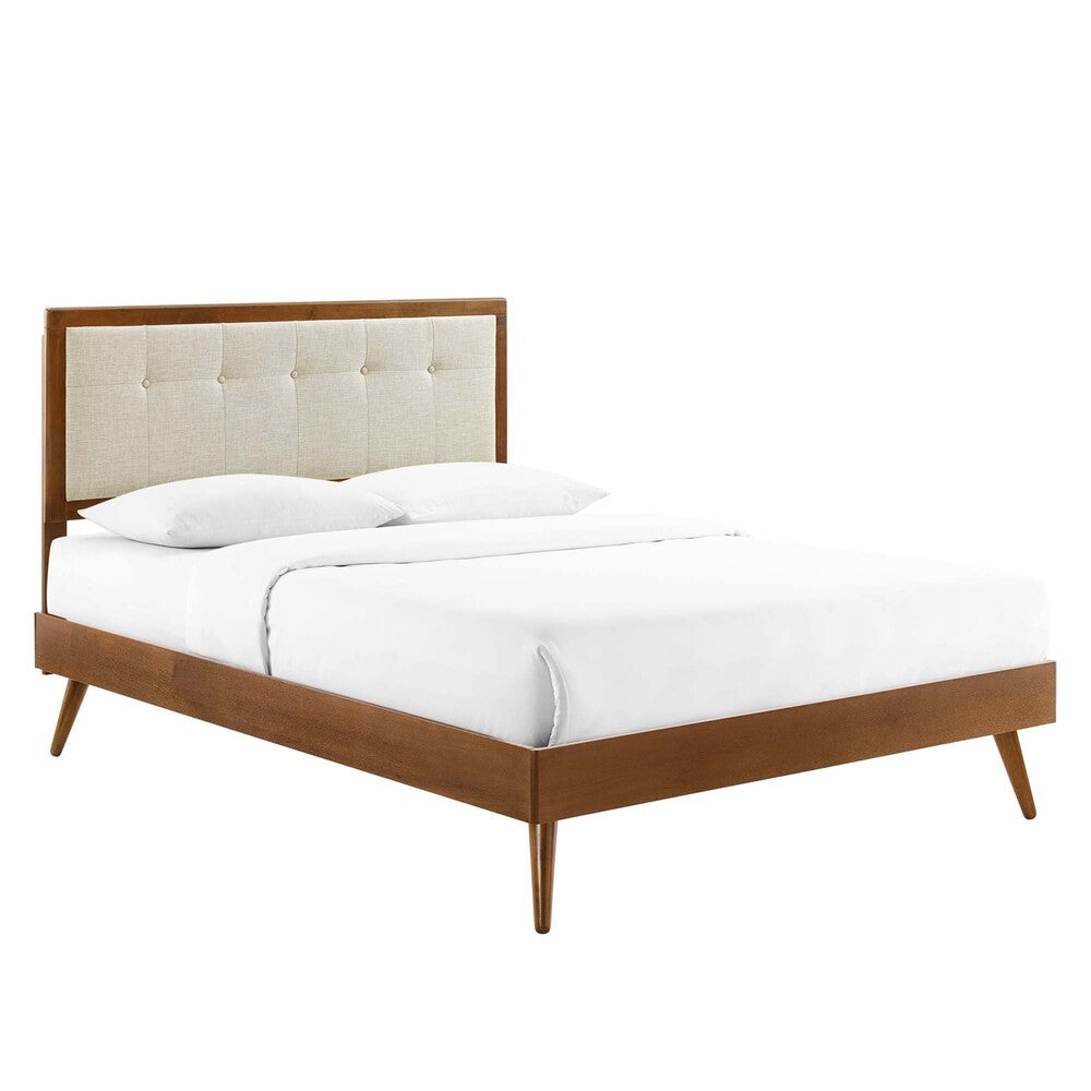 Modway Willow Wood King Platform Bed With Splayed Legs by Modway-MOD-6638