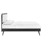 Modway Willow Wood Queen Platform Bed With Splayed Legs by Modway-MOD-6385