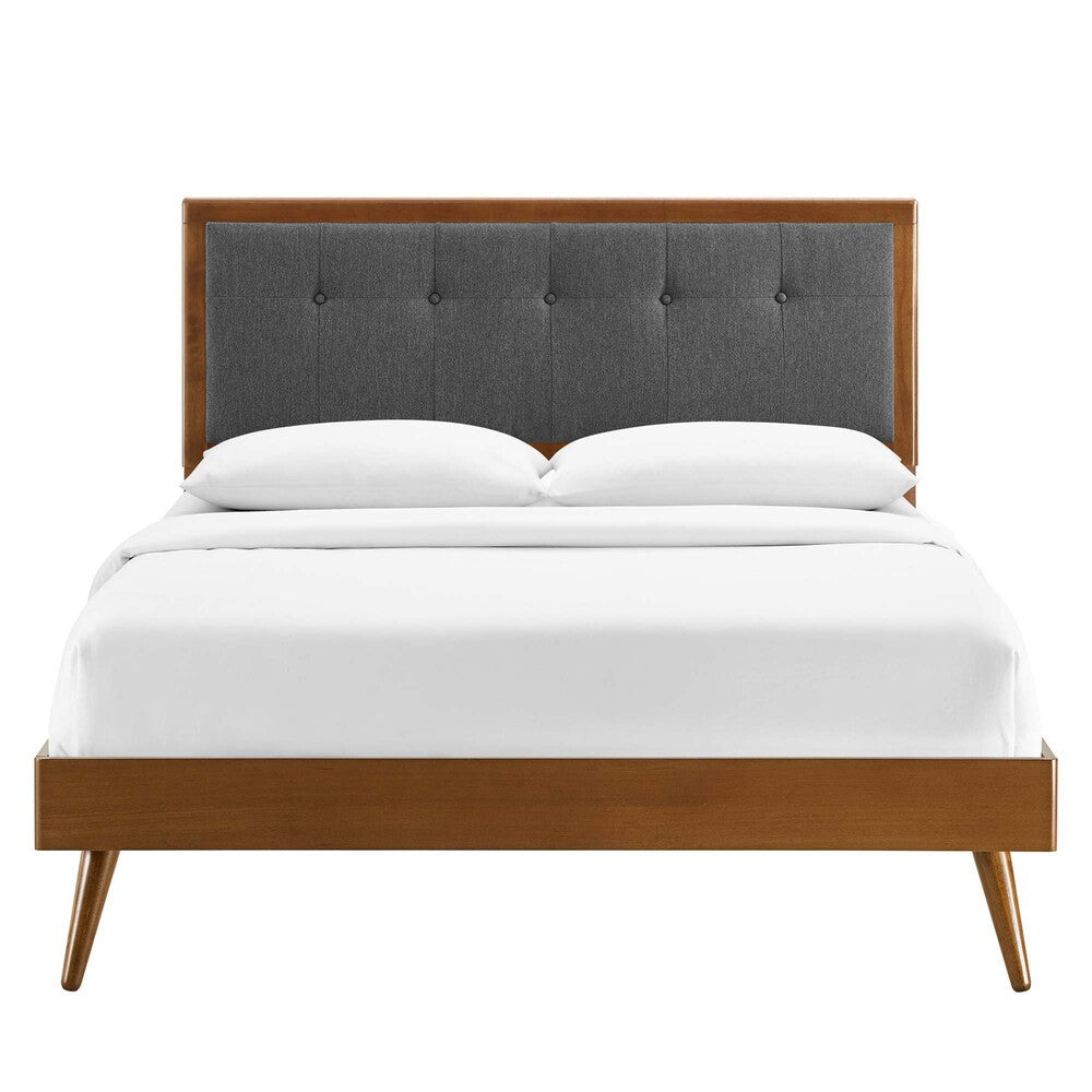 Modway Willow Wood Queen Platform Bed With Splayed Legs by Modway-MOD-6385
