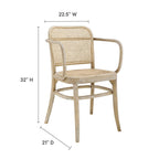EEI-4651-GRY Winona Wood Dining Chair by Modway