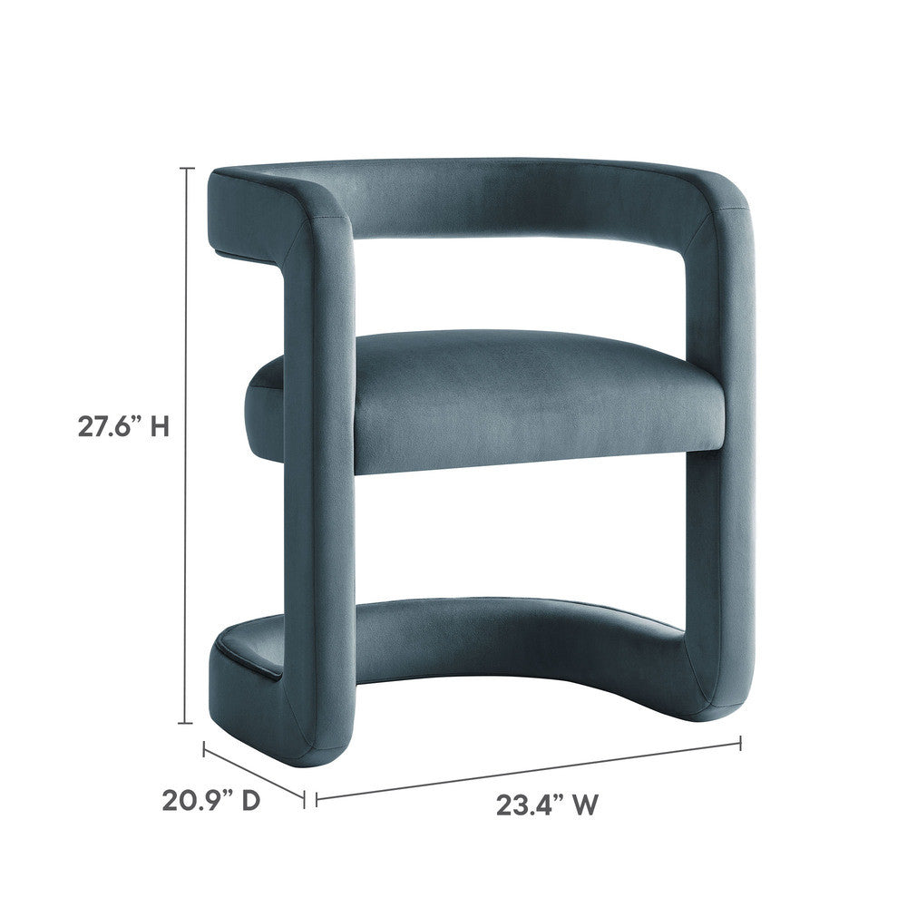 EEI-7052 Winslow Barrel Performance Velvet Dining Chair by Modway
