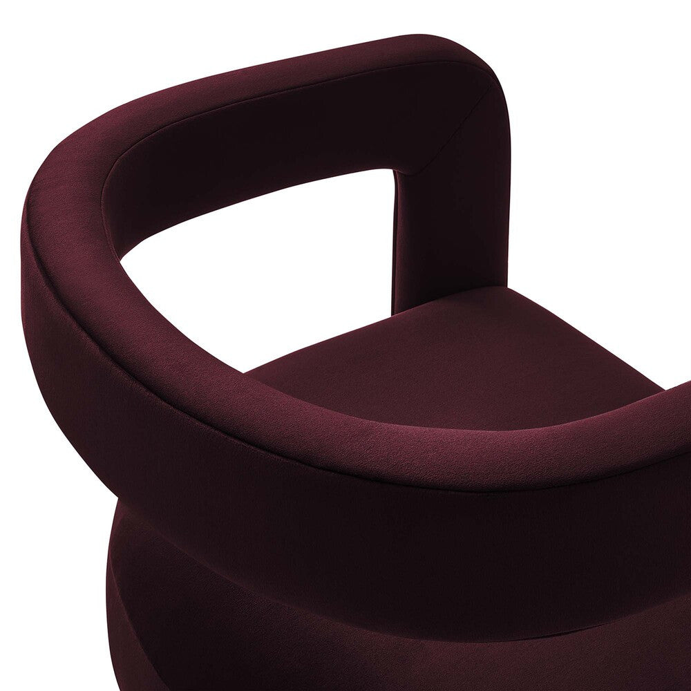 EEI-7052 Winslow Barrel Performance Velvet Dining Chair by Modway
