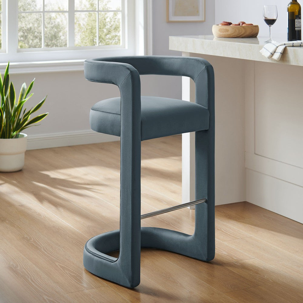 EEI-7108 Winslow Performance Velvet Bar Stool by Modway