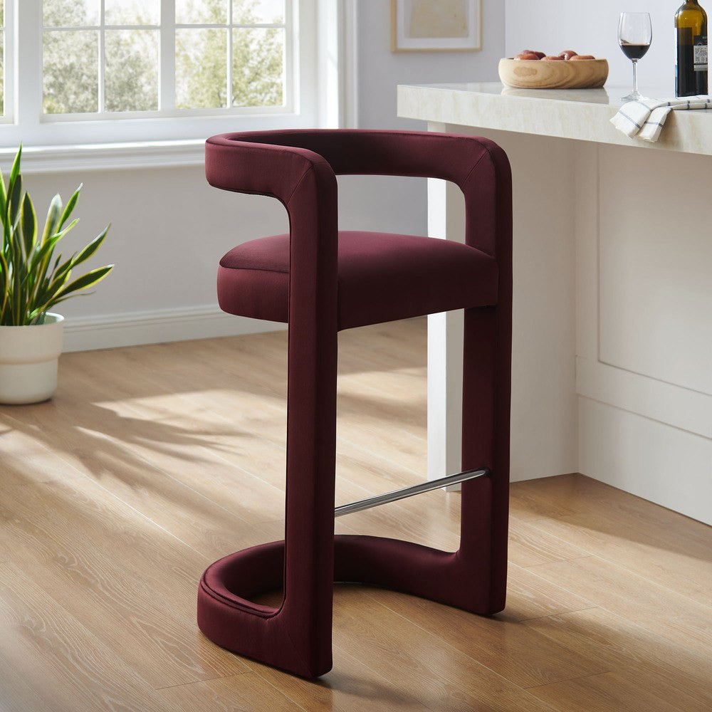 EEI-7108 Winslow Performance Velvet Bar Stool by Modway