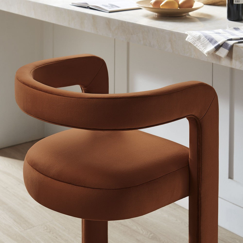 EEI-7108 Winslow Performance Velvet Bar Stool by Modway