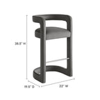 EEI-7108 Winslow Performance Velvet Bar Stool by Modway