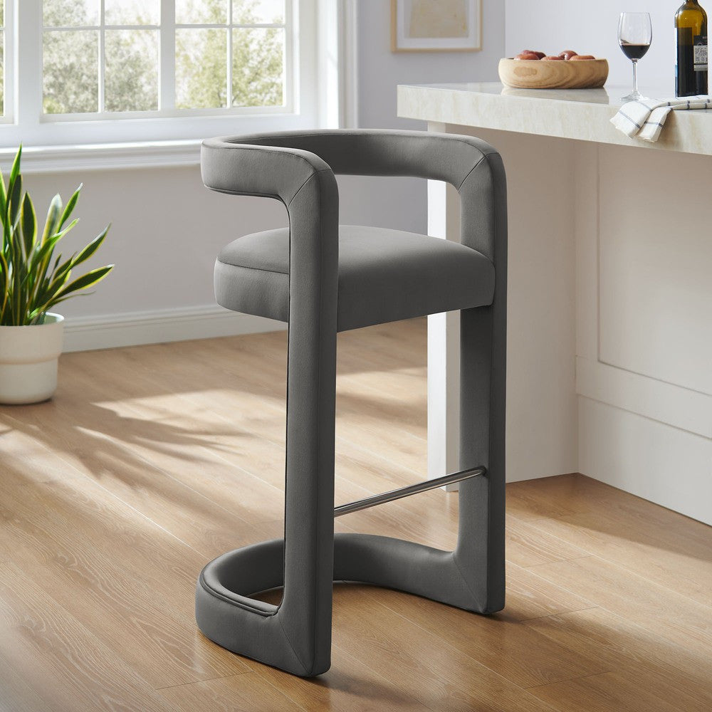 EEI-7108 Winslow Performance Velvet Bar Stool by Modway