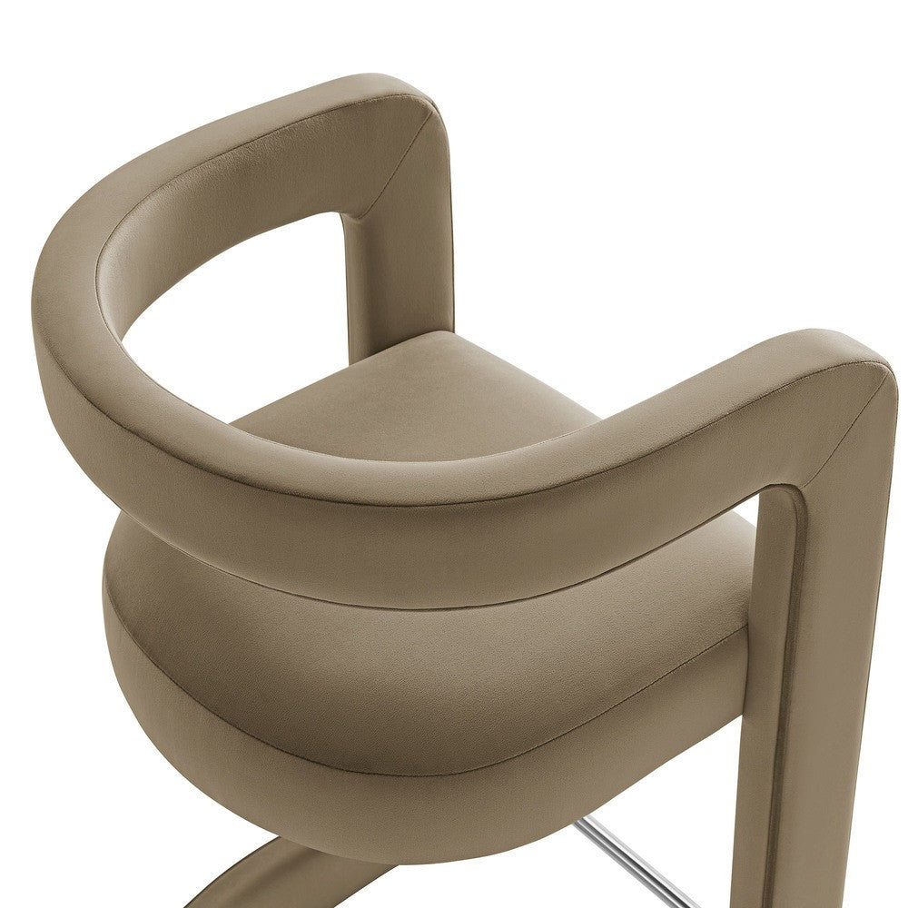 EEI-7108 Winslow Performance Velvet Bar Stool by Modway