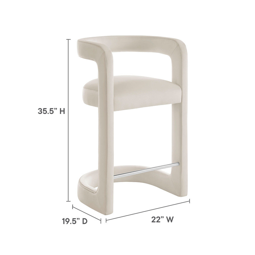 EEI-7107 Winslow Performance Velvet Counter Stool by Modway