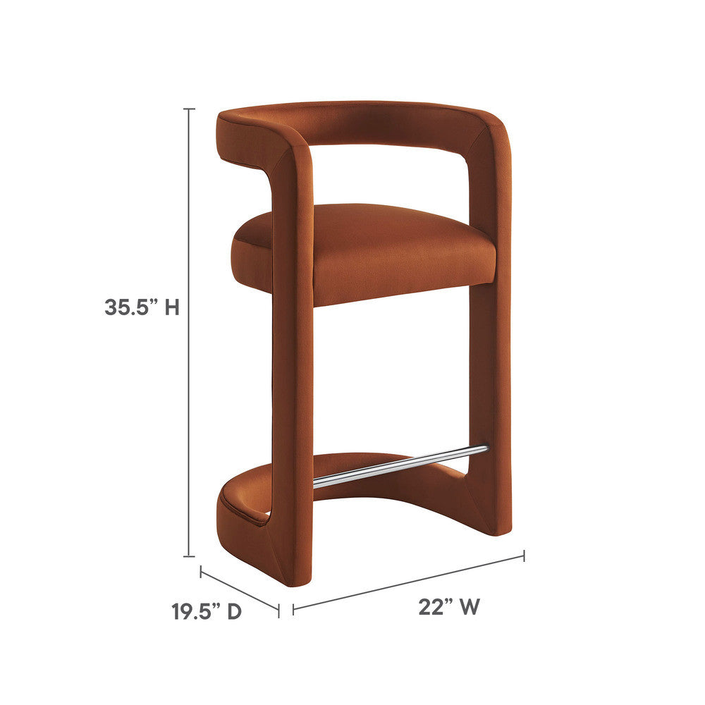 EEI-7107 Winslow Performance Velvet Counter Stool by Modway