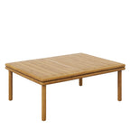 EEI-7065 Wren 4-Piece Outdoor Patio Teak Wood Furniture Set by Modway