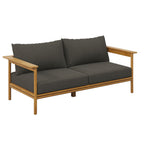 EEI-7065 Wren 4-Piece Outdoor Patio Teak Wood Furniture Set by Modway