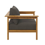 EEI-7007 Wren Outdoor Patio Teak Wood Armchair by Modway