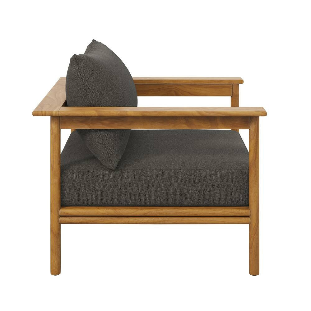 EEI-7007 Wren Outdoor Patio Teak Wood Armchair by Modway