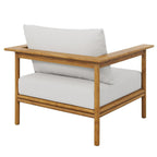 EEI-7007 Wren Outdoor Patio Teak Wood Armchair by Modway
