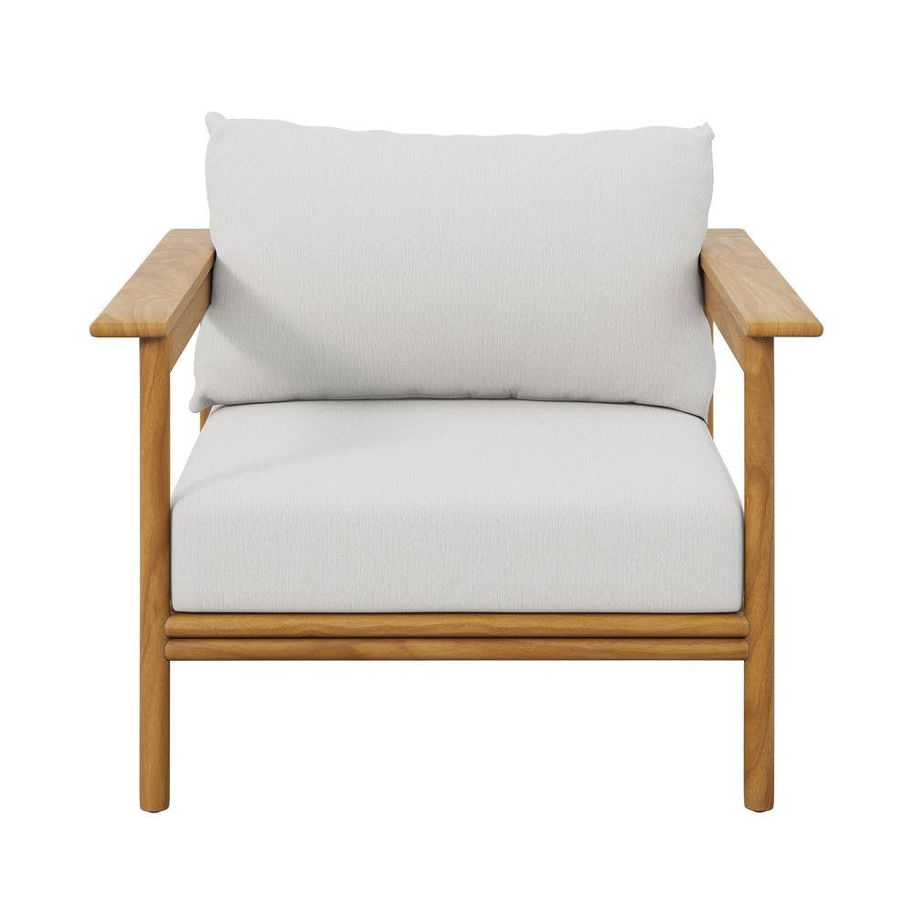 EEI-7007 Wren Outdoor Patio Teak Wood Armchair by Modway