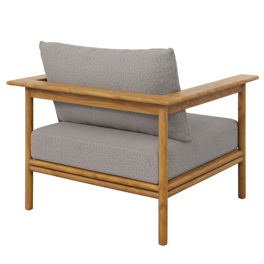 EEI-7068 Wren Outdoor Patio Teak Wood Armchair Set of 2 by Modway