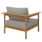 EEI-7068 Wren Outdoor Patio Teak Wood Armchair Set of 2 by Modway