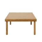 EEI-7010-NAT Wren Outdoor Patio Teak Wood Coffee Table by Modway