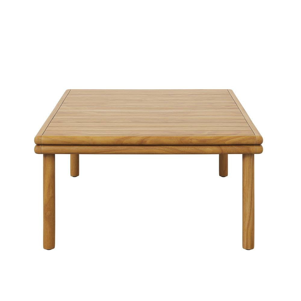 EEI-7010-NAT Wren Outdoor Patio Teak Wood Coffee Table by Modway