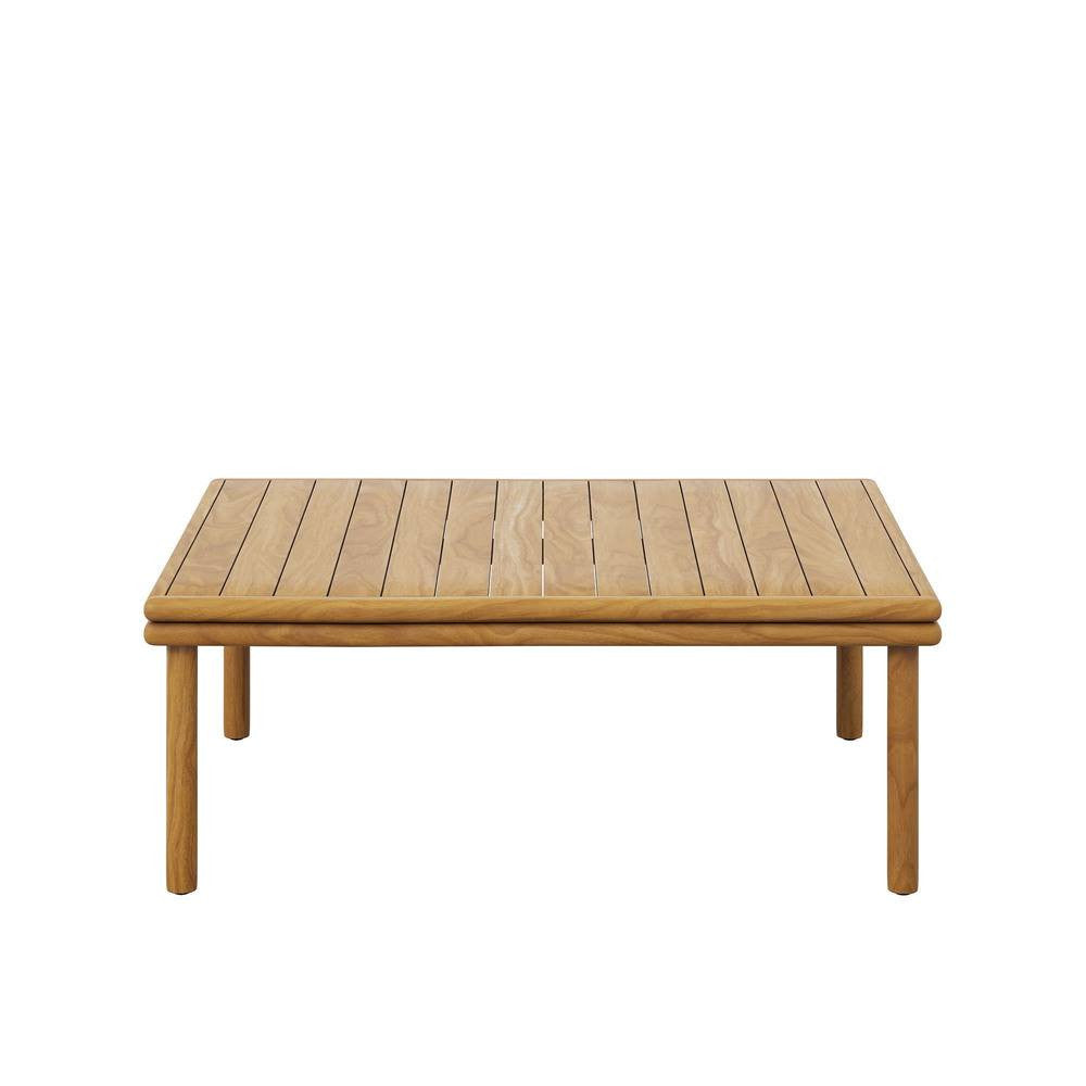 EEI-7010-NAT Wren Outdoor Patio Teak Wood Coffee Table by Modway