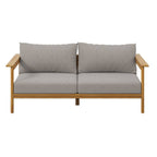 EEI-7008 Wren Outdoor Patio Teak Wood Sofa by Modway