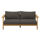 EEI-7008 Wren Outdoor Patio Teak Wood Sofa by Modway