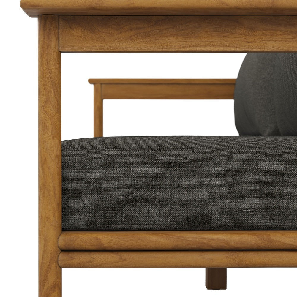 EEI-7008 Wren Outdoor Patio Teak Wood Sofa by Modway