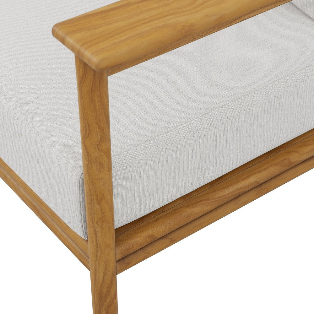 EEI-7008 Wren Outdoor Patio Teak Wood Sofa by Modway