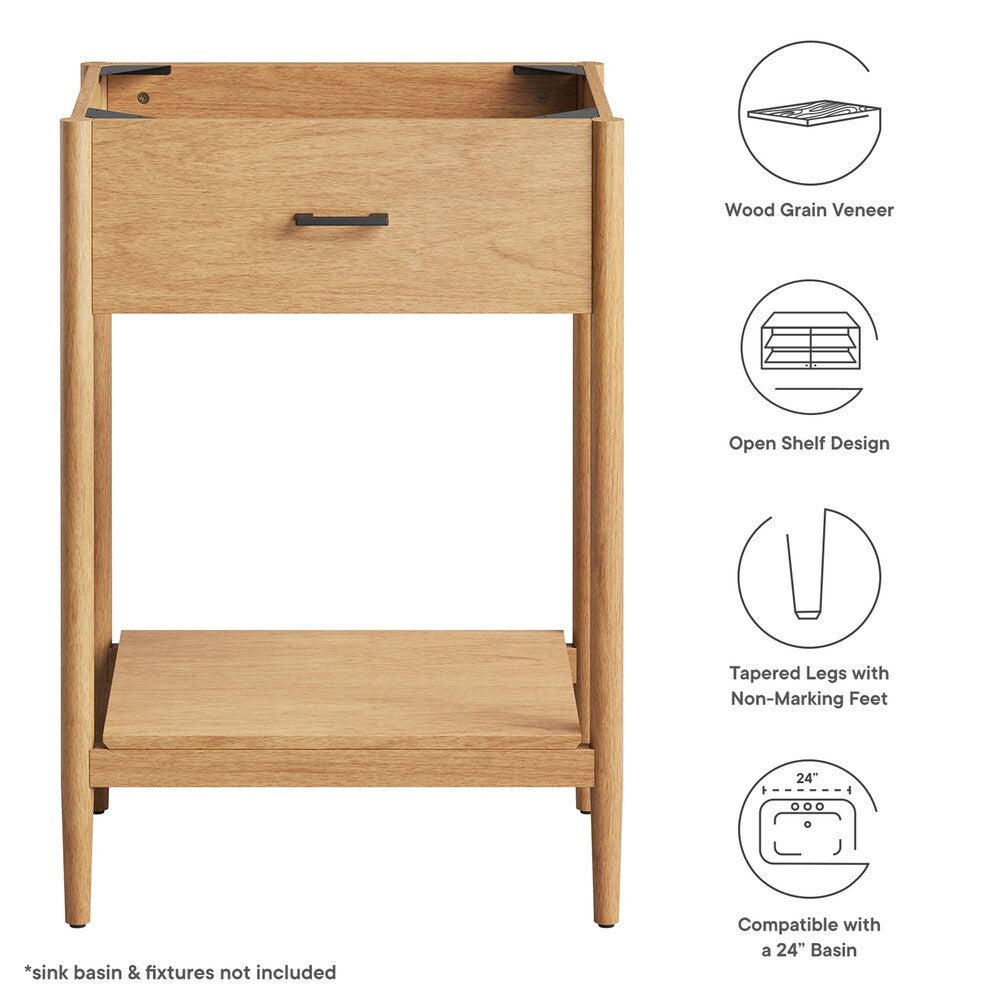EEI-6352 Zaire 24" Bathroom Vanity Cabinet (Sink Basin Not Included) by Modway