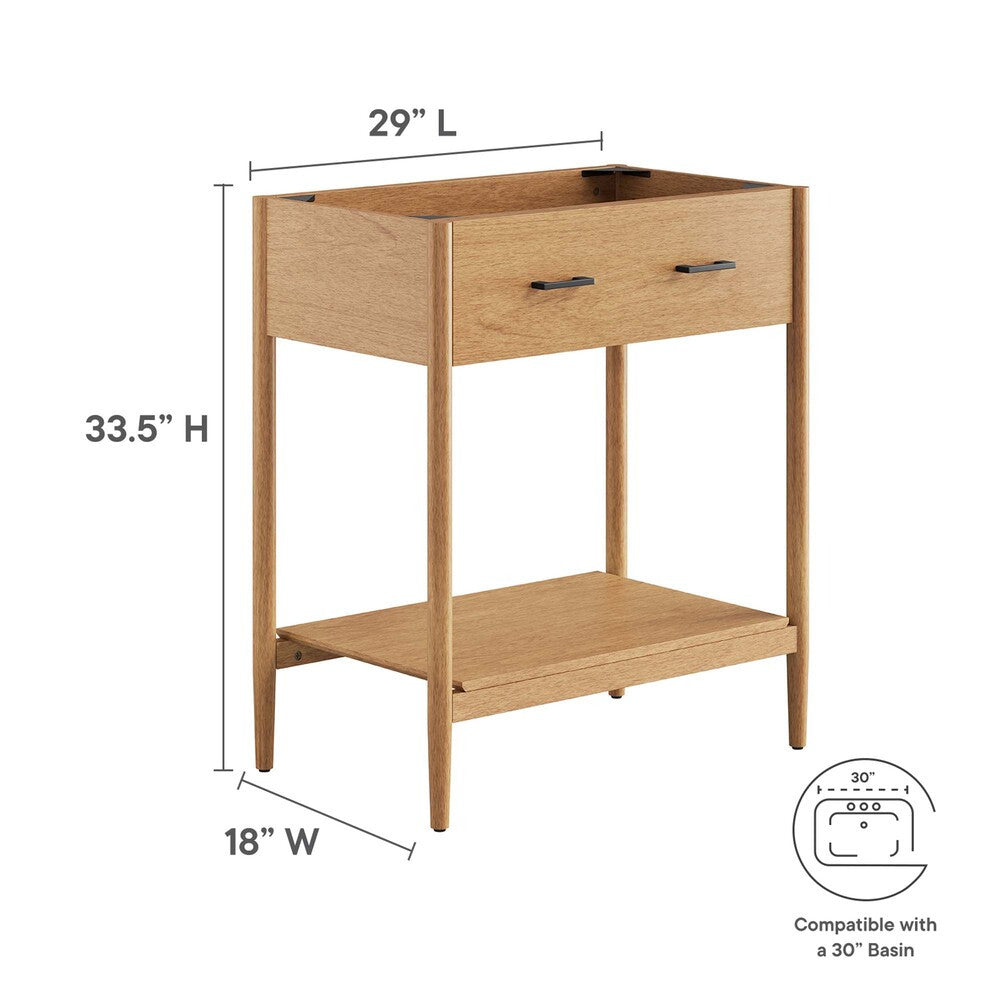 EEI-6353 Zaire 30" Bathroom Vanity Cabinet (Sink Basin Not Included) by Modway