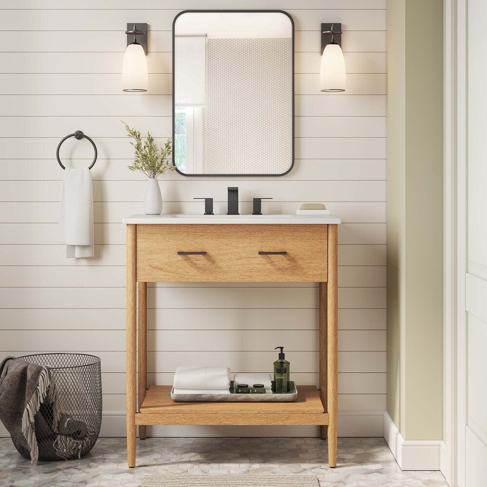EEI-6353 Zaire 30" Bathroom Vanity Cabinet (Sink Basin Not Included) by Modway