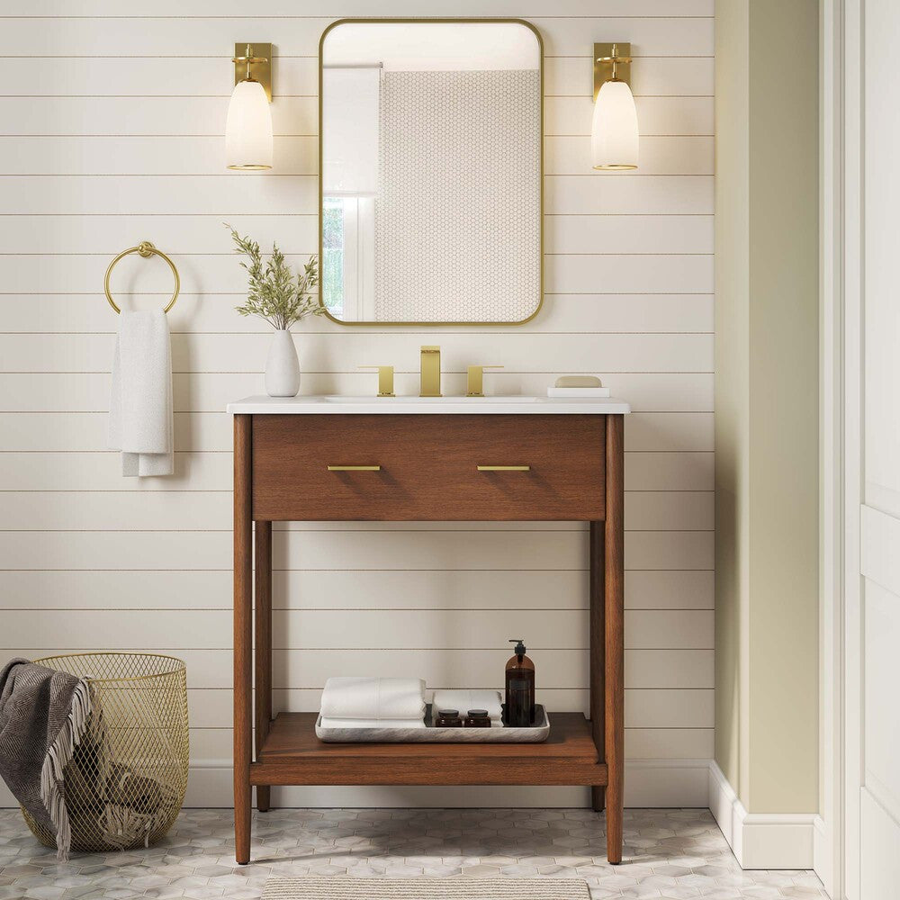 EEI-6353 Zaire 30" Bathroom Vanity Cabinet (Sink Basin Not Included) by Modway