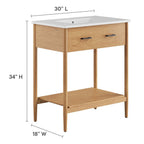 EEI-6662 Zaire 30" Bathroom Vanity by Modway