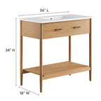 EEI-6822 Zaire 36" Bathroom Vanity by Modway