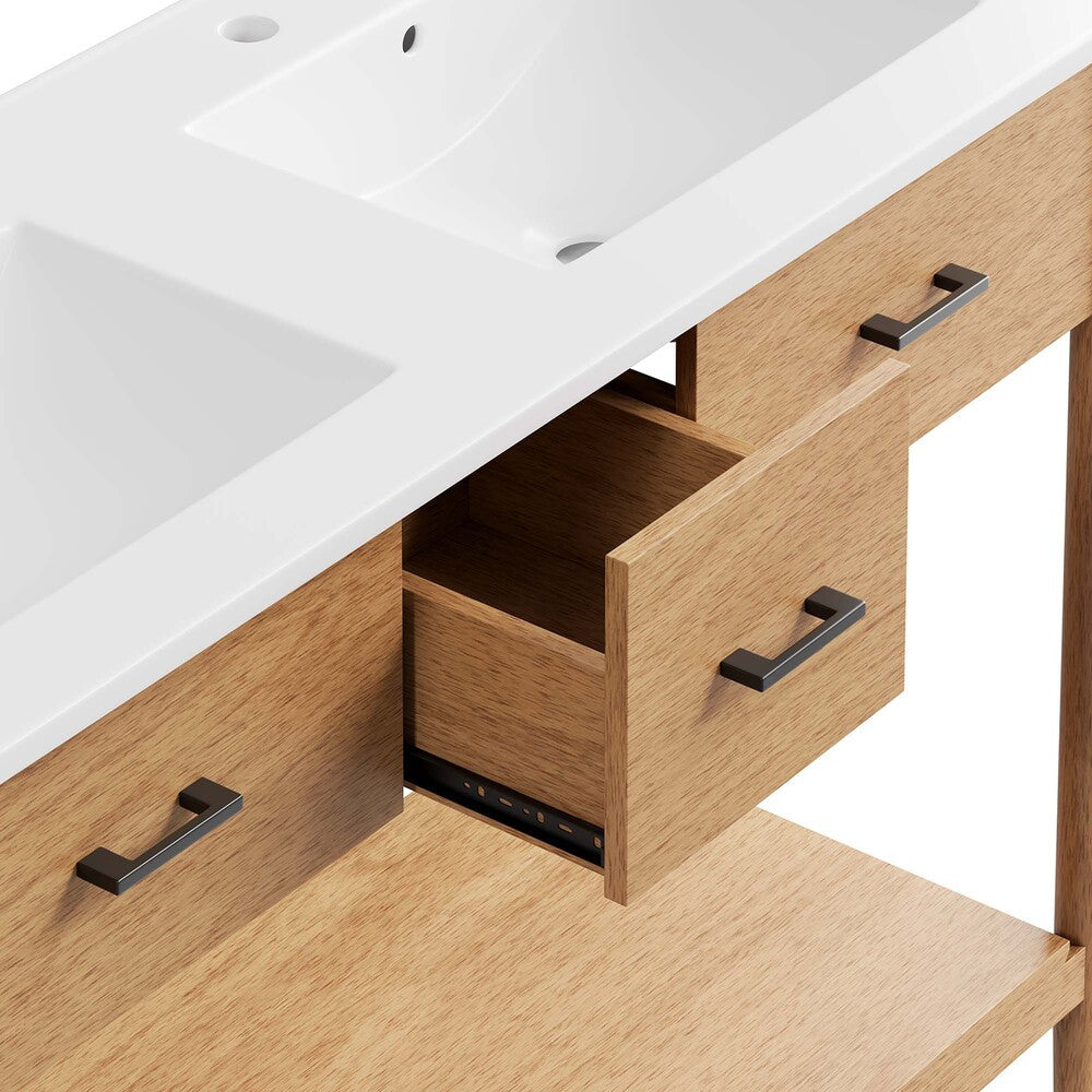 EEI-6826 Zaire 48" Double Sink Bathroom Vanity by Modway