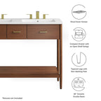 EEI-6826 Zaire 48" Double Sink Bathroom Vanity by Modway