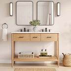 EEI-6356 Zaire 48" Double Sink Compatible Bathroom Vanity Cabinet (Sink Basin Not Included) by Modway