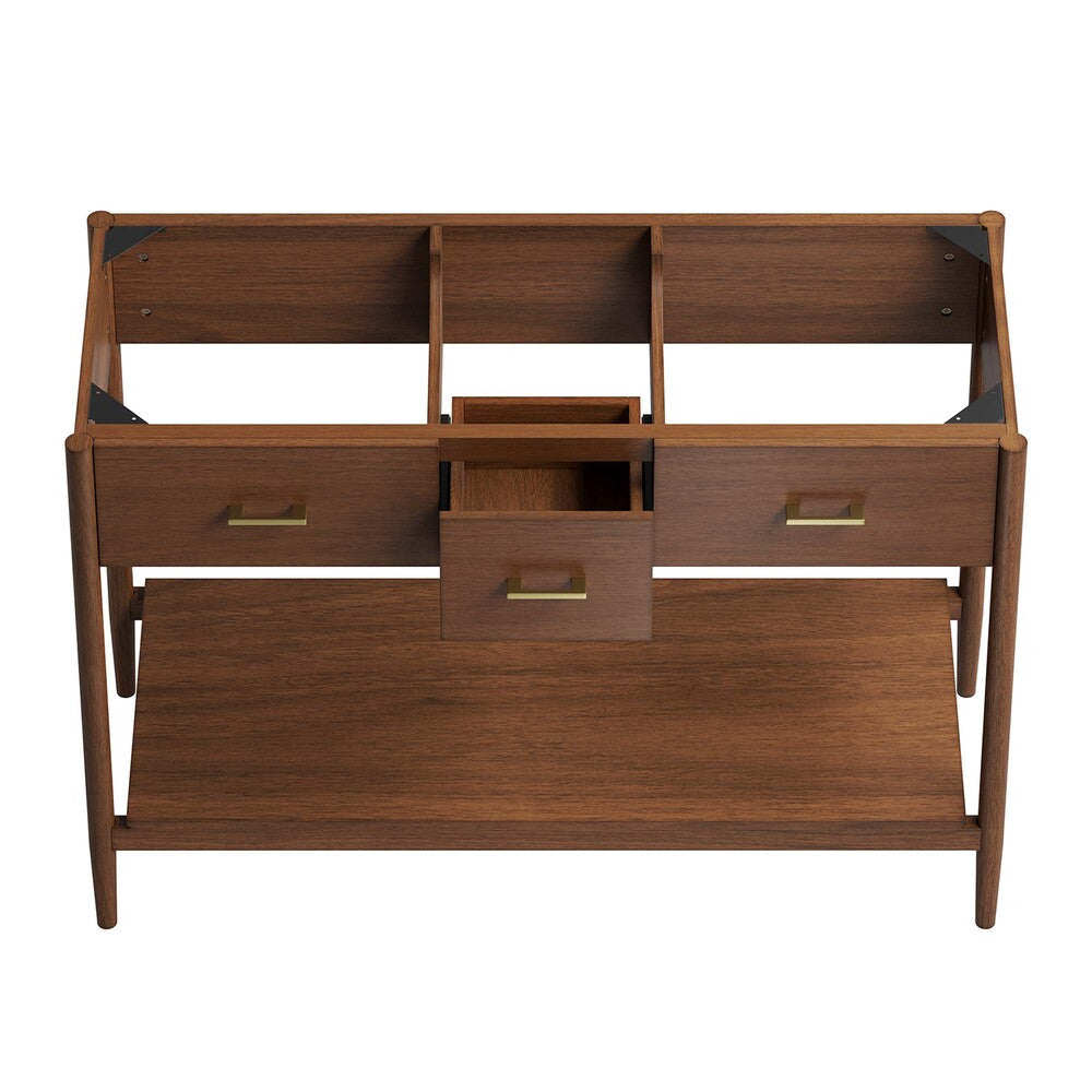 EEI-6356 Zaire 48" Double Sink Compatible Bathroom Vanity Cabinet (Sink Basin Not Included) by Modway
