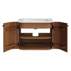 Modway Zia 24" Wall-Mount Bathroom Vanity with Marble Sink by Modway-EEI-7162