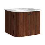 Modway Zia 24" Wall-Mount Bathroom Vanity with Marble Sink by Modway-EEI-7162